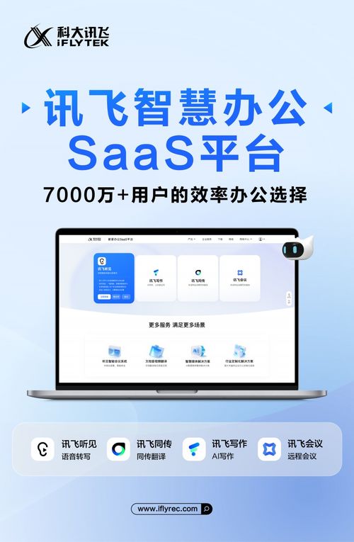 訊飛智慧辦公saas平臺正式發布,聚合多款ai辦公產品